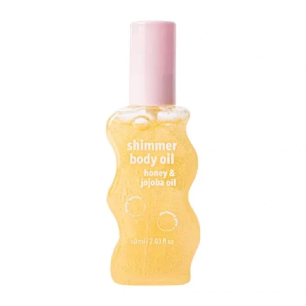 Shimmer Body Oil - Honey & Jojoba - Yellow - Picture 2 of 3